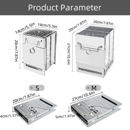 Premium Stainless Steel Camping Stove | Horizon Survival Co.