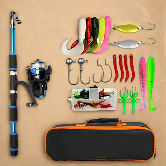 Fishing Pole Set Kits | Fishing Pole Kits | Horizon Survival Co