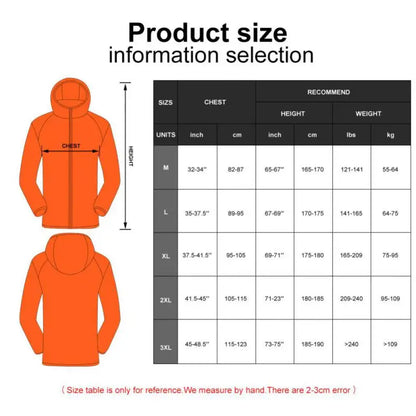 Windbreaker unisex Waterproof Jacket | Horizon Survival Co.