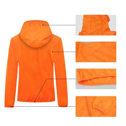 Windbreaker unisex Waterproof Jacket | Horizon Survival Co.