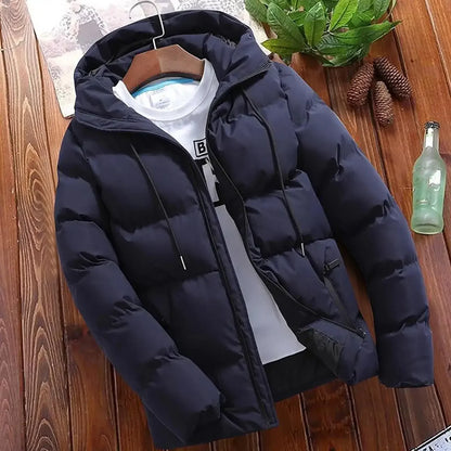 Thick Puffer Hooded Jacket  for men - Horizon Survival Co