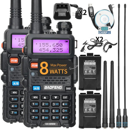 UV-5R 8W High Power Walkie Talkie | Horizon Survival Co.