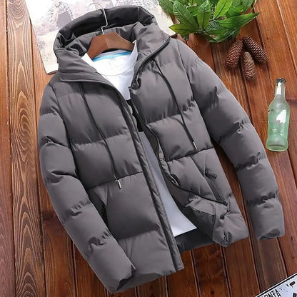 Thick Puffer Hooded Jacket  for men - Horizon Survival Co