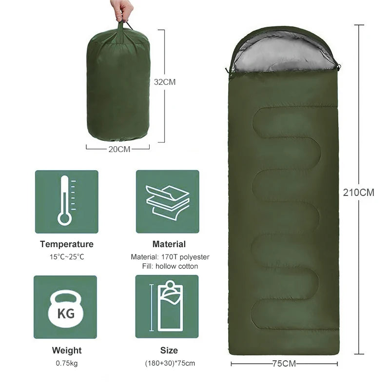 Premium Lightweight Sleeping Bag | Horizon Survival Co.