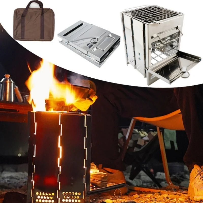 Premium Stainless Steel Camping Stove | Horizon Survival Co.